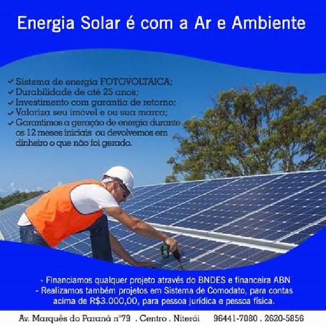 Foto 1 - Energia solar